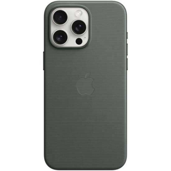 Picture of APPLE iPhone 15 Pro Max FineWoven Case with MagSafe - Evergreen,Model A3135