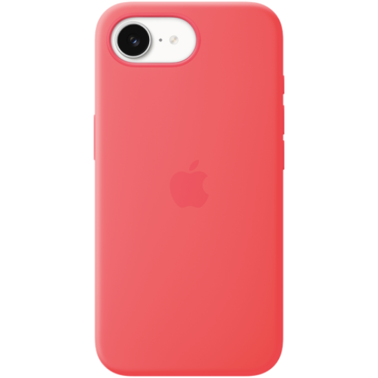 Picture of APPLE iPhone 17e Silicone Case with MagSafe - Bright Guava,Model A3646