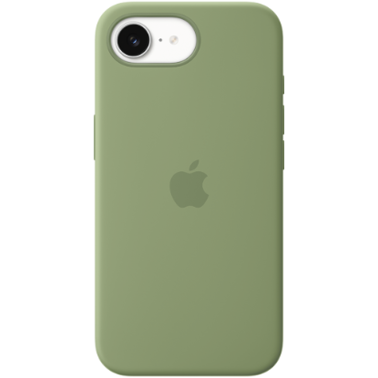Picture of APPLE iPhone 17e Silicone Case with MagSafe - Light Moss,Model A3646