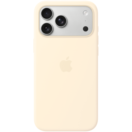 Picture of APPLE iPhone 17 Pro Max Silicone Case with MagSafe - Vanilla,Model A3560