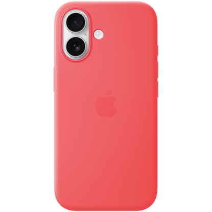 Picture of APPLE iPhone 17 Silicone Case with MagSafe - Bright Guava,Model A3558