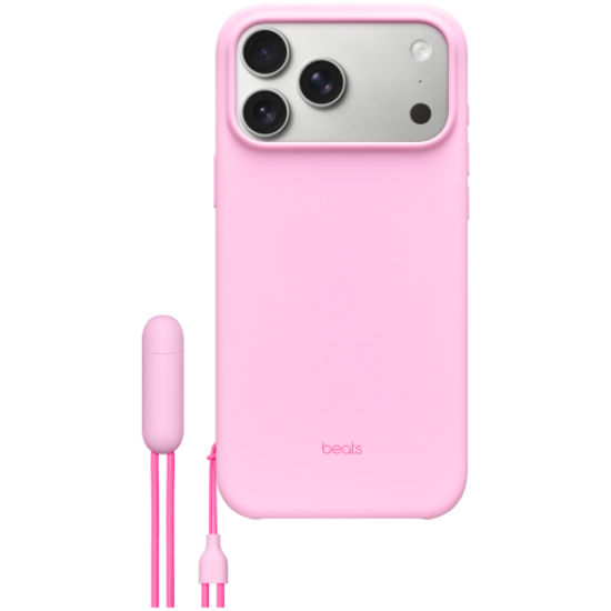 Picture of APPLE Beats iPhone 17 Pro Max Kickstand Case with MagSafe and Camera Control - Pebble Pink,Model A3511