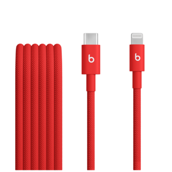 Picture of BEATS Beats USB-C to Lightning Woven Cable (1.5 m) - Rapid Red