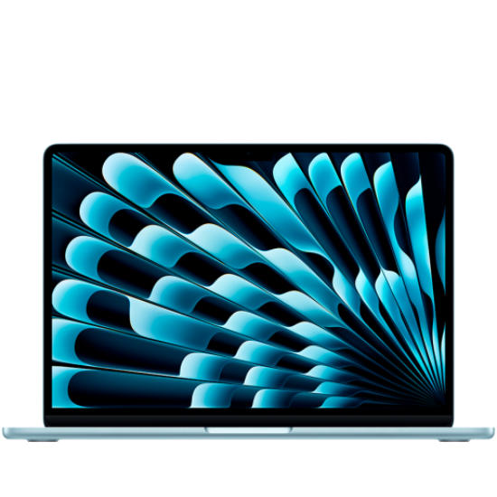 Picture of APPLE 13-inch MacBook Air: Apple M4 chip with 10-core CPU and 8-core GPU, 16GB, 256GB SSD - Sky Blue,Model A3240