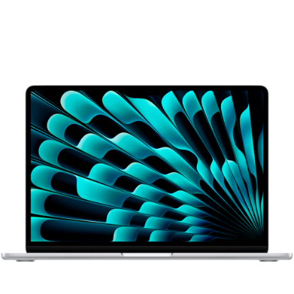 Picture of APPLE 13-inch MacBook Air: Apple M4 chip with 10-core CPU and 10-core GPU, 24GB, 512GB SSD - Silver,Model A3240