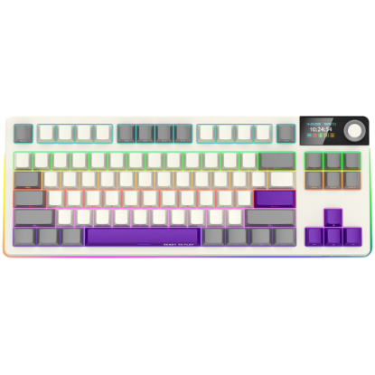 Picture of LORGAR LORGAR KBP70TKLW, Wireless TKL Mechanical Gaming Keyboard Pro, Beige, EN layout
