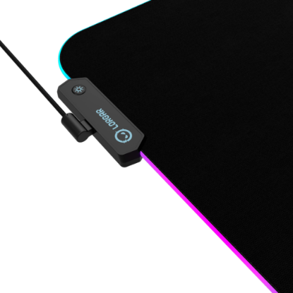 Picture of LORGAR Lorgar Steller 919, Gaming mouse pad, High-speed surface, anti-slip rubber base, RGB backlight, USB connection, Lorgar WP Gameware support, size: 900mm x 360mm x 3mm, weight 0.635kg