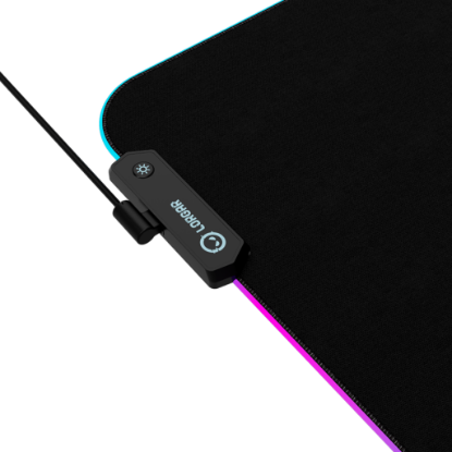 Picture of LORGAR Lorgar Steller 913, Gaming mouse pad, High-speed surface, anti-slip rubber base, RGB backlight, USB connection, Lorgar WP Gameware support, size: 360mm x 300mm x 3mm, weight 0.250kg