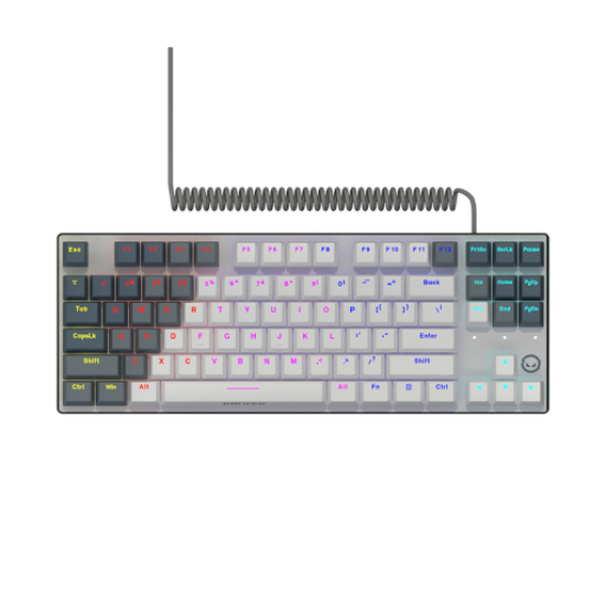 Picture of LORGAR LORGAR Azar 514TKL, Wired RGB mechanical gaming keyboard, white, EN layout