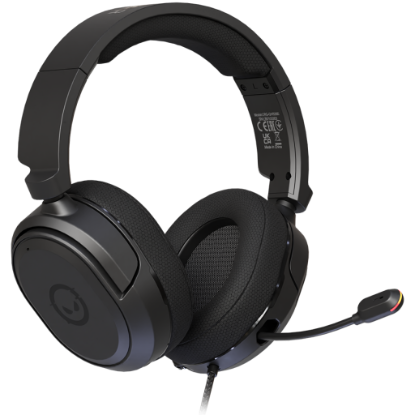 Picture of LORGAR LORGAR Kaya 360, USB Gaming headset with microphone, CM108B, Plug&Play, USB-A connection cable 2m, fabric ear pads, size: 192*184.7*88mm, 0.314kg, black