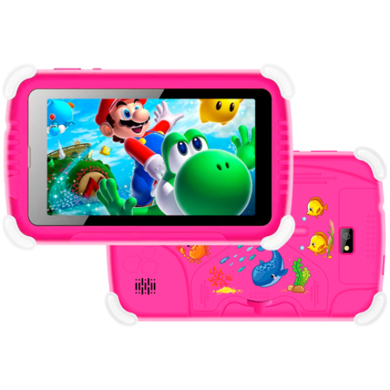 Picture of VGKE VGKE 7" IPS Kids Tablet - Mediatek MT6735 CPU, 1GB RAM, 16GB Storage, 3G + Wifi, Bluetooth 4.0, Android - Pink