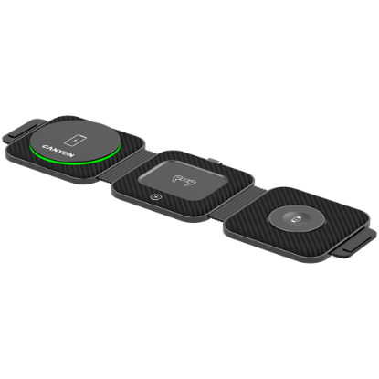 Picture of CANYON CANYON wireless charger WS-305 15W 3in1 Foldable Black