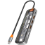 Picture of CANYON CANYON hub DS-13 7in1 4k USB-C Transparent Space Grey