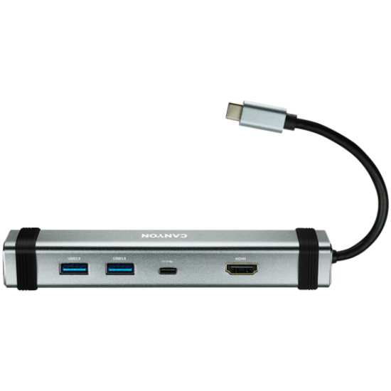 Picture of CANYON CANYON hub DS-3 4in1 USB-C Space Grey