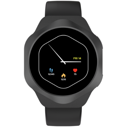 Picture of CANYON CANYON Smart Watch Hexagon 88 BT-CALL Black