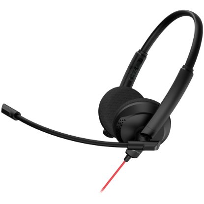Picture of CANYON CANYON PC headset HS-07 PC Mic 3.5/USB Flat 2.8m Black