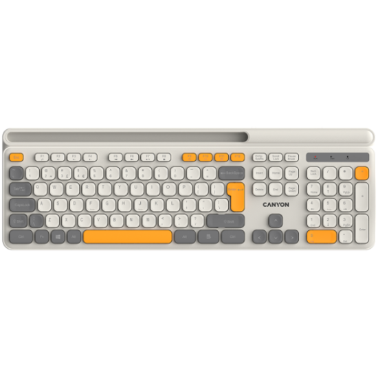 Picture of CANYON CANYON keyboard HKB-W03 EN AAA Wireless Beige