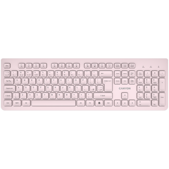 Picture of CANYON CANYON keyboard HKB-W01 UK/US AAA Wireless Beige