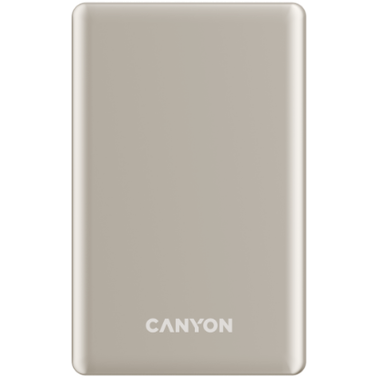 Picture of CANYON CANYON power bank OnPower 505 slim Magnetic 5000 mAh PD20W Beige