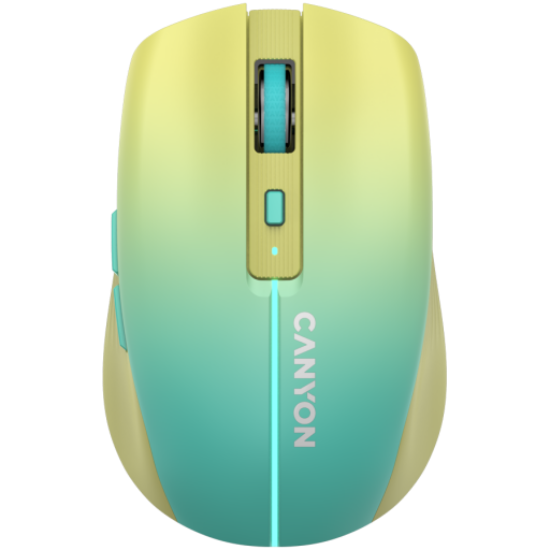 Picture of CANYON CANYON mouse MW-44  Wireless Charge Yellow Blue
