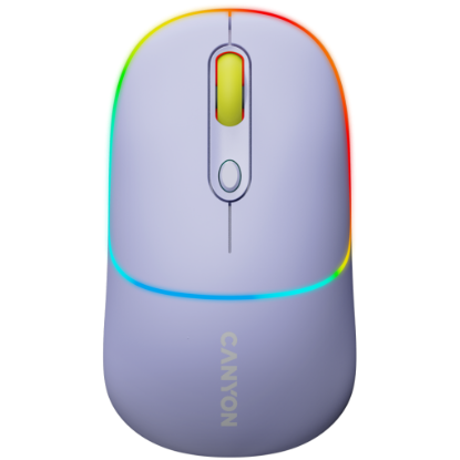 Picture of CANYON CANYON mouse MW-22 2in1 BT/ Wireless Lavender