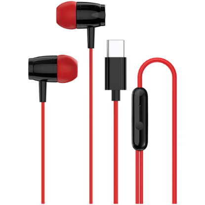 Picture of CANYON CANYON headphones SEP-5 TYPE-C Red