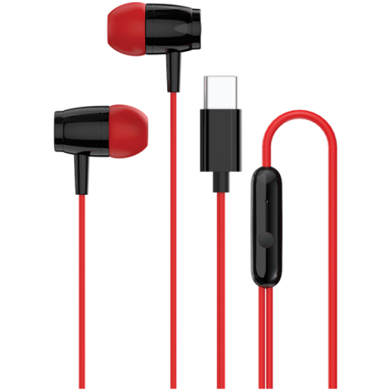 Picture of CANYON CANYON headphones SEP-5 TYPE-C Red