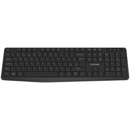 Picture of CANYON CANYON keyboard KB-W01 Wireless Black