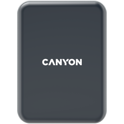 Picture of CANYON CANYON CH-15, Car holder and wireless charger MegaFix, C-15, 15W, Input: USB-C: 5V/2A, 9V/3A; Output: 5W, 7.5W, 10W, 15W;89*65*12mm,0.195kg,black