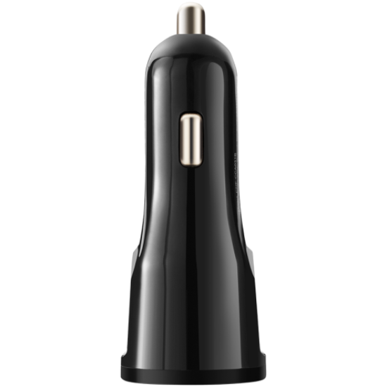 Picture of CANYON CANYON car charger C-033 2.4A/USB-A built-in Lightning Black