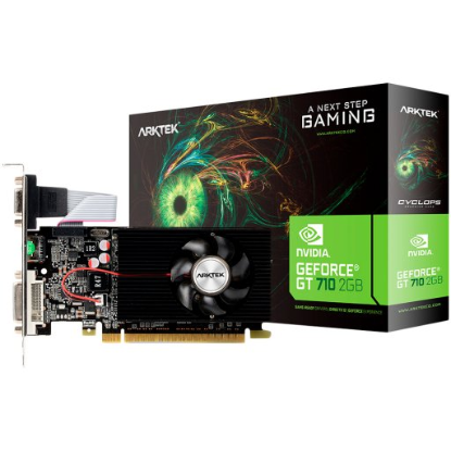 Picture of ARKTEK Arktek Nvidia GT710 2GB DDR3 64-bit HDMI / DVI / VGA Graphics Card