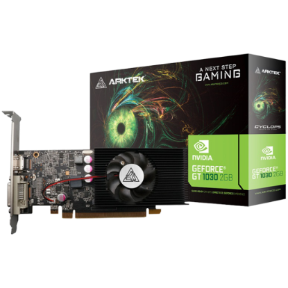 Picture of ARKTEK Arktek GT1030 DDR4 4GB Low Profile GPU