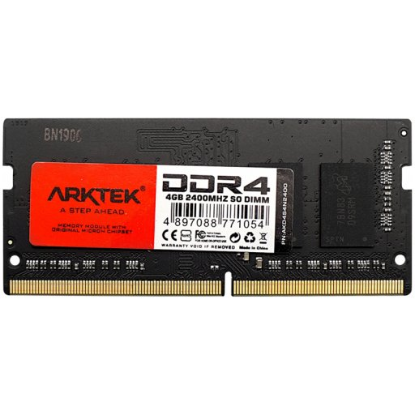 Picture of ARKTEK Arktek Memory 4GB DDR4 PC-2400 SO-DIMM RAM Module for Notebook