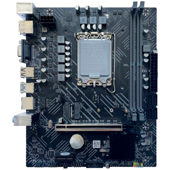 Picture of ARKTEK Arktek H610M Intel Chipset LGA1700 Dual Channel DDR4 - Supports Intel® Socket LGA1700 Core™I9/ i7/ i5/ i3 processors