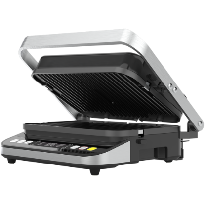 Picture of AENO AENO ''Electric Grill EG5: 2000W, 2 heating modes - Lower Grill, Both Grills, 6 preset programs, Defrost, Max opening angle -180°, Temperature regulation, Timer, Removable double-sided plates, Plate size 320*220mm''