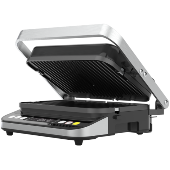 Picture of AENO AENO ''Electric Grill EG5: 2000W, 2 heating modes - Lower Grill, Both Grills, 6 preset programs, Defrost, Max opening angle -180°, Temperature regulation, Timer, Removable double-sided plates, Plate size 320*220mm''