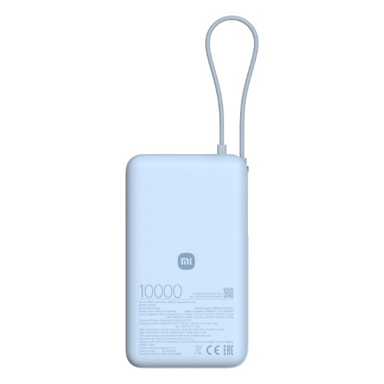 Picture of Xiaomi 67W Power Bank 10000mAh (Integrated Cable) - Ice Blue