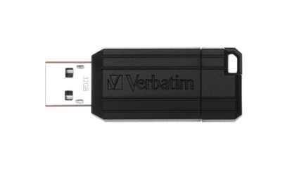 Picture of VERBATIM 32GB PINSTRIPE USB BLK