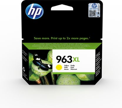 Picture of HP # 963XL HIGH YIELD YELLOW ORIGINAL INK CARTRIDGE