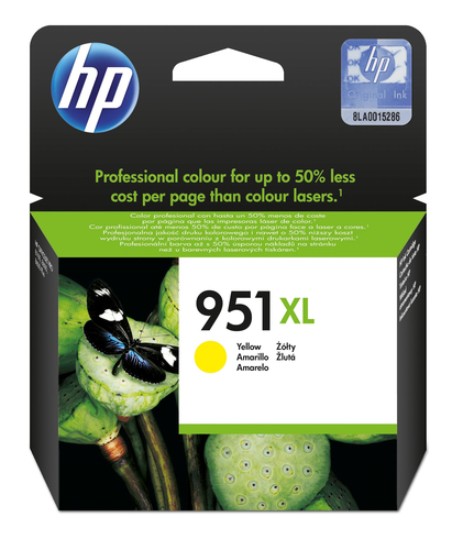 Picture of HP 951XL YELLOW INK CARTRIDGE