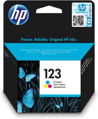 Picture of HP 123 TRI-COLOR INK CARTRIDGE