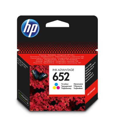 Picture of HP 652 TRI-COLOUR ORIGINAL INK CARTRIDGE