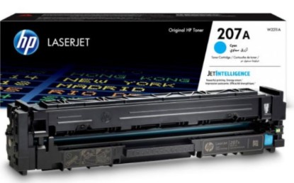 Picture of HP 207A CYAN LASERJET TONER CARTRIDGE - COLOR LASERJET PRO M225/MFP M283