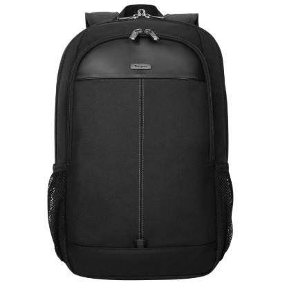 Picture of TARGUS 15.6IN CLASSIC BACKPACK - BLACK SECONDARY COMPARTMENT WITH BUILT-IN WORKSTATION AND STORAGE POCKETS, TWO LARGE, MESH WATER BOTTLE POCKETS, REFLECTIVE ACCENTS FOR INCREASED VISIBILITY