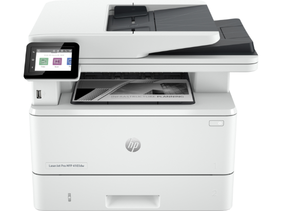 Picture of HP LASERJET PRO 4103DW MFP MONO PRINTER