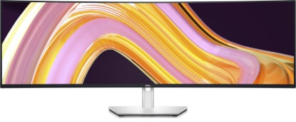 Picture of DELL ULTRASHARP 49 CURVED MONITOR - U4924DW 124.5CM (49) 2 X HDMI (HDCP 2.2), 1X DISPLAYPORT, USB-C/DISPLAYPORT 1.4 ALT MODE WITH POWER DELIVERY (POWER UP TO 90W), RJ45, SPEAKERS