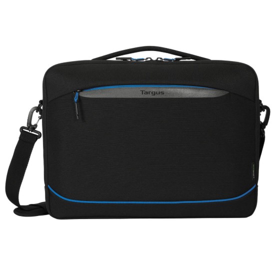 Picture of TARGUS COASTLINE 15-16" LAPTOP TOPLOAD BLACK HIGH-IMPACT SAFEPORT® SLING PROTECTION SYSTEM, ERGONOMIC, PADDED SHOULDER STRAP, LUGGAGE PASS-THROUGH TROLLEY STRAP