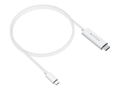 Picture of TARGUS - HYPER 4K USB-C TO HDMI CABLE - WHITE SHARE 4K60HZ CONTENT WITH A SINGLE CABLE, SIMPLE PLUG AND PLAY DESIGN, UNIVERSALLY COMPATIBLE