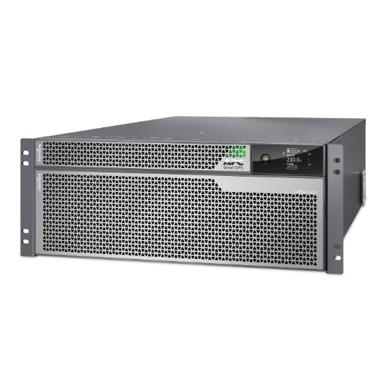 Picture of APC SMART ONLINE SRT 10000VA/10KVA 10000W UPS TOWER/RACK  RACK MOUNT INCLUDED: YES RACK TYPE: 4U NETWORK CARD: YES BATTERY: YES BATTERY TYPE: LITHIUM WARRANTY 5 YEAR
