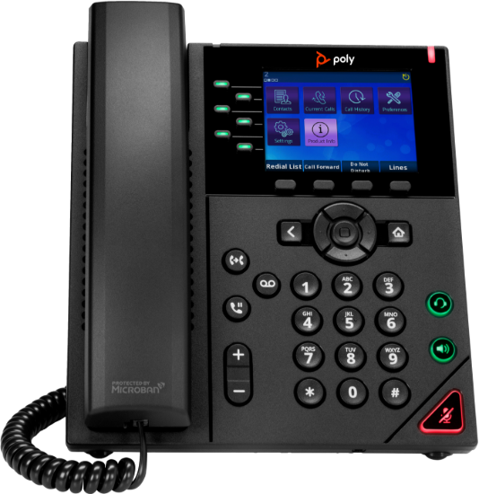 Picture of POLY OBI VVX 350 6-IP PH POE-E